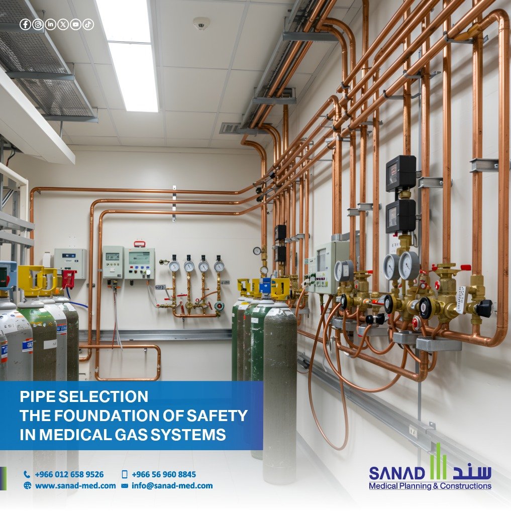 Types of Medical Gas Pipes: An Updated Comprehensive Guide A comprehensive guide on the types of medical gas pipes, their importance, and selection criteria. Learn about copper and stainless steel pipes and their role in hospital safety in accordance with global standards. Medical gas pipes Types of medical gas pipes Copper medical gas pipes Stainless steel medical gas pipes NFPA 99 HTM 02-01 ISO 7396-1 Sanad Medical Medical gas systems
