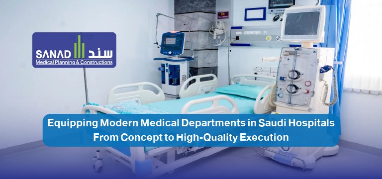 Equipping Modern Medical Departments in Saudi Hospitals: From Concept to High-Quality Execution