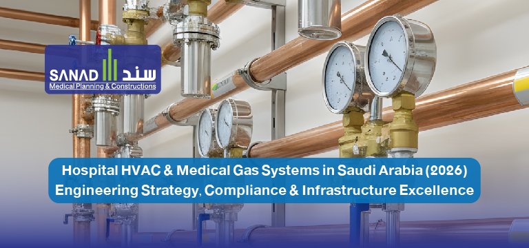 HVAC & Medical Gas Systems Saudi Arabia 2026 | Sanad Medical Detailed engineering guide for HVAC and MGPS in Saudi hospitals (2026). Discover CBAHI standards and the role of Sanad Medical as the authorized agent for Tonoli pipes. Medical Gas Systems Saudi Arabia, Hospital HVAC Riyadh, Sanad Medical, Tonoli Pipes Agent KSA, CBAHI 2026 Standards, NFPA 99 Compliance, Hospital Infrastructure Vision 2030, Medical Grade Copper Pipes.
