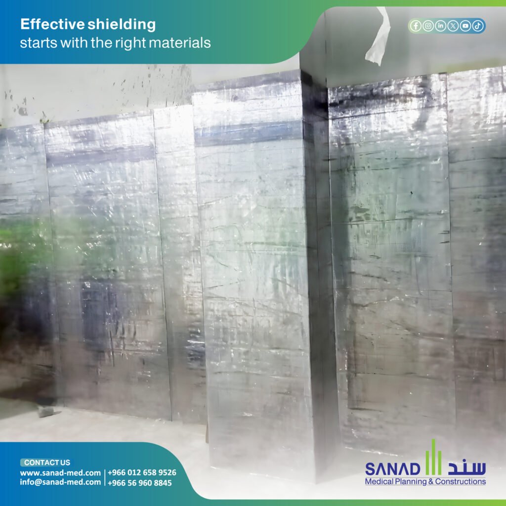 Lead Shielding for X-Ray Rooms KSA | Sanad Medical (سند الطبية) Expert lead shielding and radiation protection for Saudi hospitals. Learn about NRRC standards, lead lining implementation, and professional services by Sanad Medical. Lead Lining Saudi Arabia, X-Ray Room Shielding, Sanad Medical, Radiation Protection Riyadh, NRRC Compliance, Lead Glass KSA, Medical Infrastructure Vision 2030, Lead Doors Saudi Arabia.