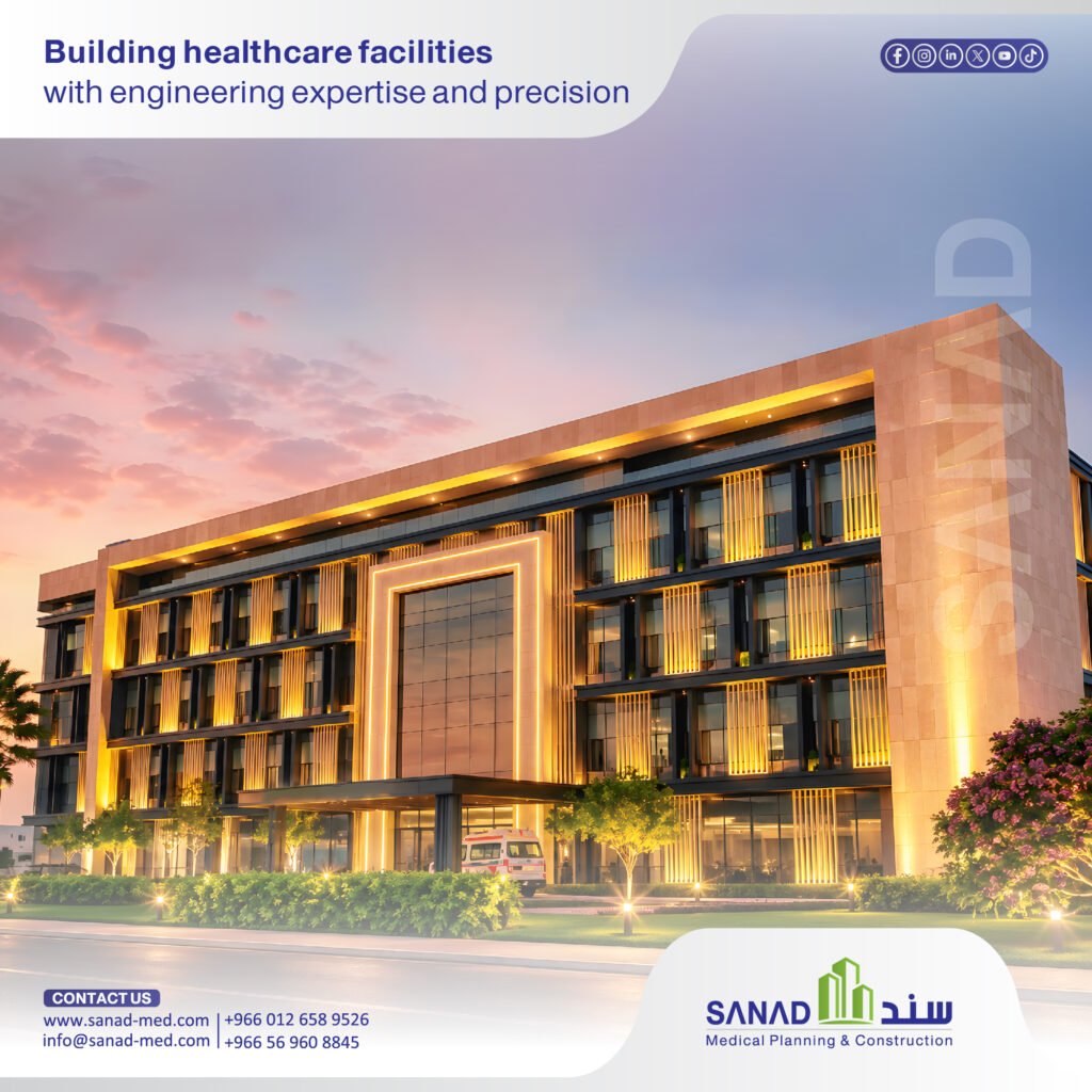 How to Choose a Hospital Outfitting Firm in Saudi Arabia | Sanad Medical Discover how to choose the right hospital outfitting company in Saudi Arabia. Learn key engineering standards, MOH licensing rules, and CBAHI compliance with Sanad Medical. Hospital outfitting Saudi Arabia, medical equipment contractor, Sanad Medical, MOH licensing KSA, CBAHI facility standards, medical gas pipeline installation, radiology shielding design, turnkey healthcare outfitting, hospital construction KSA.. hospital outfitting company in Saudi Arabia