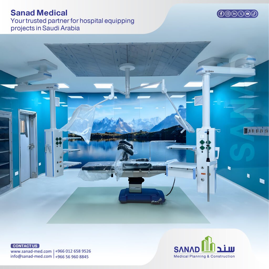 How to Choose a Hospital Outfitting Firm in Saudi Arabia | Sanad Medical Discover how to choose the right hospital outfitting company in Saudi Arabia. Learn key engineering standards, MOH licensing rules, and CBAHI compliance with Sanad Medical. Hospital outfitting Saudi Arabia, medical equipment contractor, Sanad Medical, MOH licensing KSA, CBAHI facility standards, medical gas pipeline installation, radiology shielding design, turnkey healthcare outfitting, hospital construction KSA.. hospital outfitting company in Saudi Arabia