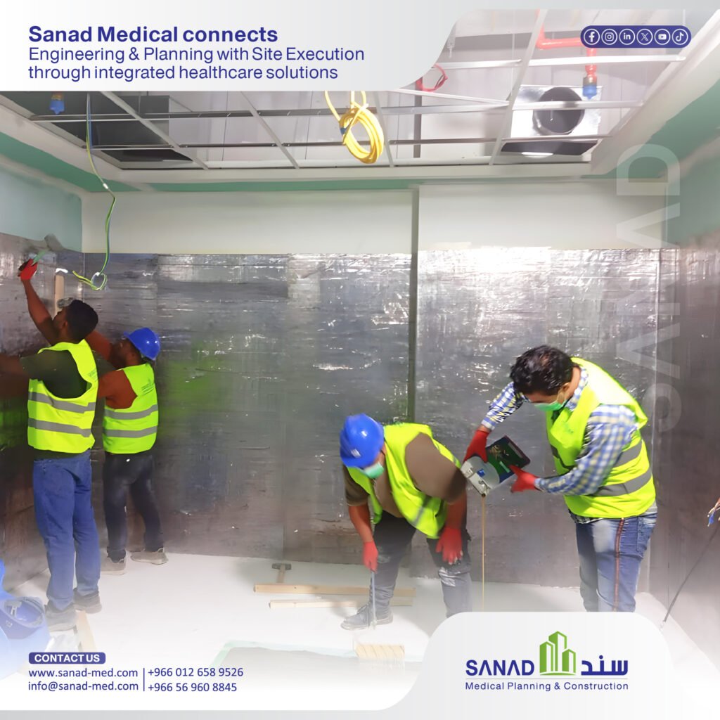 Healthcare Facility Fit-Out & Engineering | Sanad Medical Sanad Medical's comprehensive guide to healthcare facility fit-out in Saudi Arabia: medical architecture, gas pipelines, HVAC, and MOH/CBAHI licensing. Healthcare fit-out KSA, Sanad Medical, medical gas pipelines, operating room infrastructure, medical HVAC, MOH licensing, CBAHI standards, medical vinyl.