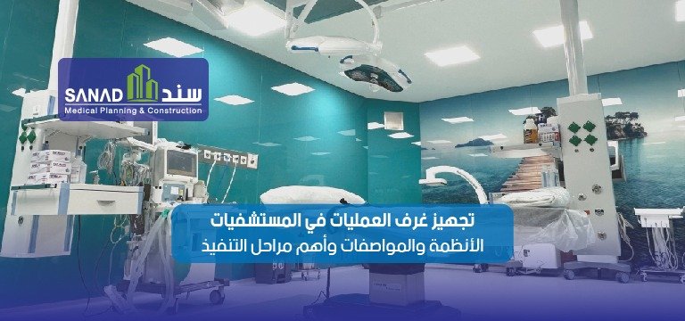 تجهيز غرف العمليات في المستشفيات: الأنظمة والمواصفات وأهم مراحل التنفيذ